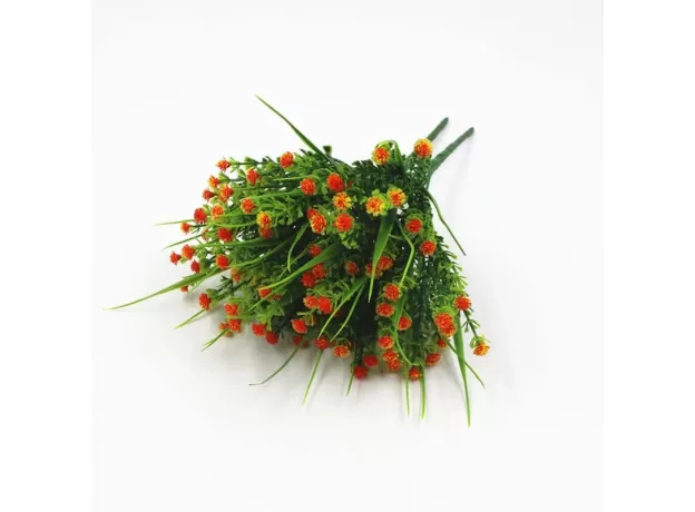 GREEN PLASTIC GRASS PLANT ARTIFICIAL FLOWER