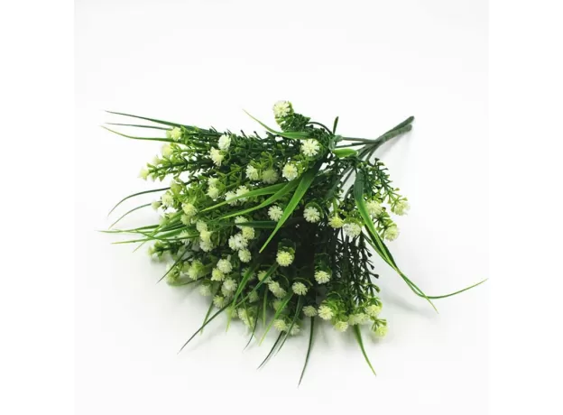 GREEN PLASTIC GRASS PLANT ARTIFICIAL FLOWER