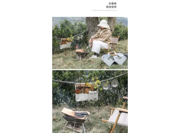 PORTABLE PICNIC TABLEWARE STORAGE BAG CHOPSTICKS STRAW KNIFE AND FORK SPOON BAG