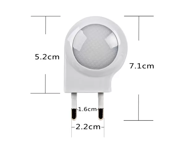 MINI LED SNAIL NIGHT LIGHT AUTO NIGHT LAMP BUILT-IN LIGHT SENSOR CONTROL LIGHT WALL LAMP FOR BABY KIDS