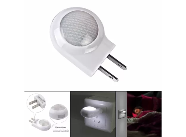 MINI LED SNAIL NIGHT LIGHT AUTO NIGHT LAMP BUILT-IN LIGHT SENSOR CONTROL LIGHT WALL LAMP FOR BABY KIDS