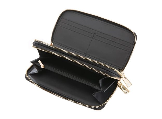 WOMEN WALLET BIG FEMALE MONEY POCKET LEOPARD LEATHER BRAND LADIES LONG WALLETS CARD CLUTCH