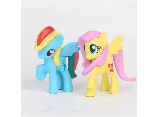 13 PCS MY LITTLE PONY UNICORN RAINBOW ACTION FIGURE CUTE 5-8CM PVC DOLL FRIENDSHIP MAGIC TOYS