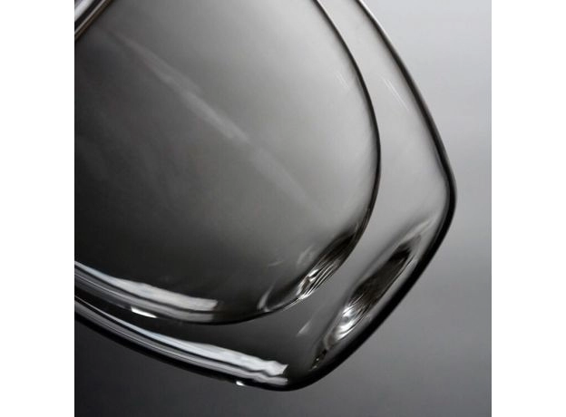 HIGH BOROSILICATE GLASS DOUBLE-WALL INSULATED COFFEE CUP