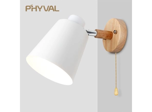 Wall Lamps With Switch Bedside Wall Light Modern Wall Sconce Nordic For Bedroom