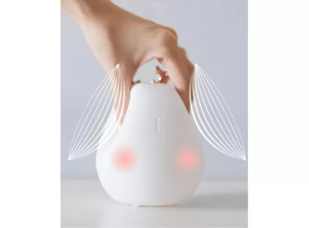 DEER RABBIT LED NIGHT LIGHT SILICONE ANIMAL CARTOON DIMMABLE LAMP USB RECHARGEABLE FOR CHILDREN