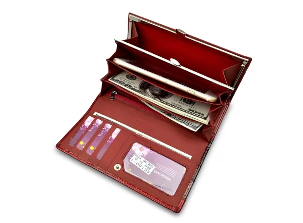 WALLETS BRAND DESIGN HIGH QUALITY LEATHER WALLET FEMALE HASP FASHION ALLIGATOR LONG WOMEN WALLETS