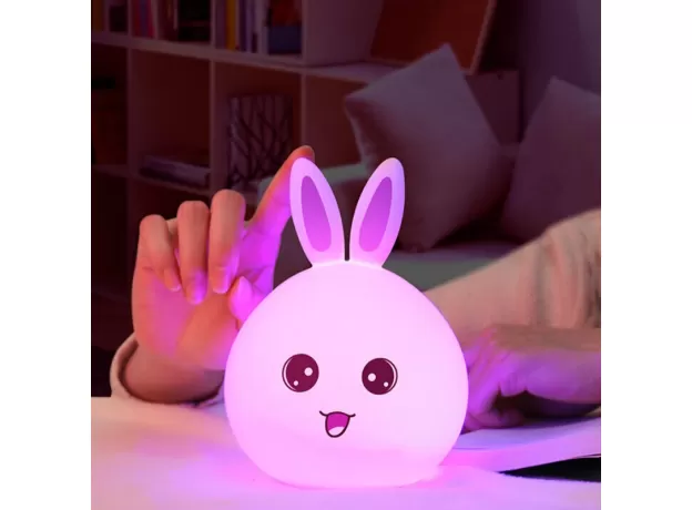 LED RABBIT NIGHT LIGHT USB FOR CHILDREN BABY KIDS GIFT ANIMAL CARTOON DECORATIVE LAMP