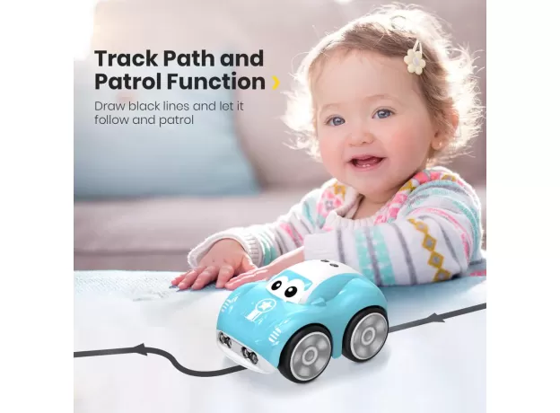 MINI CUTE RC CAR – INDUCTIVE ELECTRIC REMOTE CONTROL TOY FOR KIDS