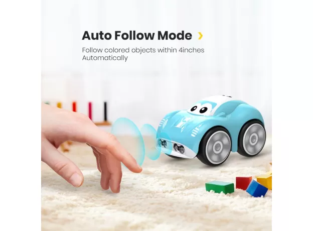 MINI CUTE RC CAR – INDUCTIVE ELECTRIC REMOTE CONTROL TOY FOR KIDS