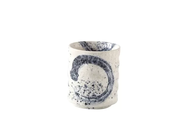 JAPANESE STYLE TEACUP WATER CUP STONEWARE CERAMIC HAND-PAINTED KUNGFU TEACUP CUISINE DRINKWARE