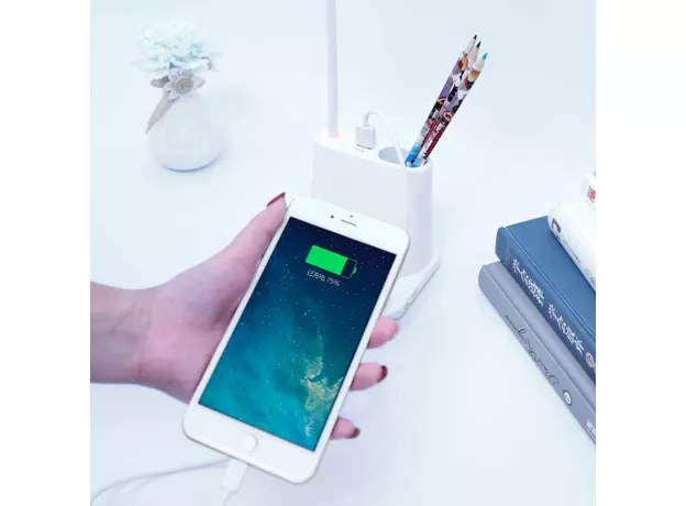USB RECHARGEABLE LED DESK LAMP TOUCH DIMMING ADJUSTMENT TABLE LAMP FOR CHILDREN KIDS READING STUDY