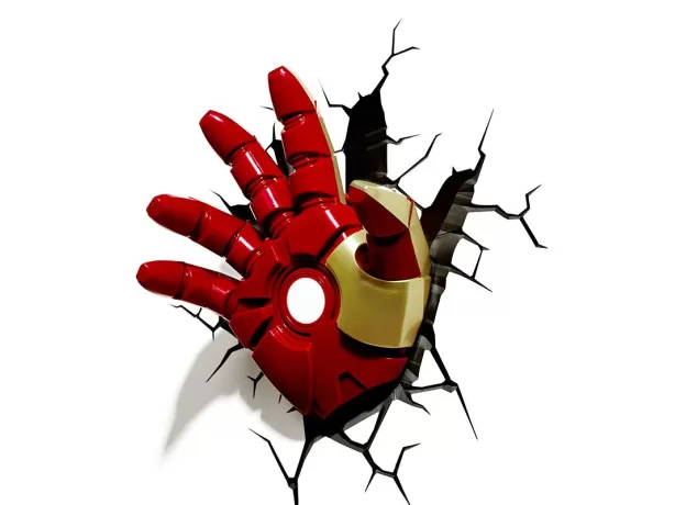 MARVEL AVENGERS LED LAMP-CAPTAIN AMERICA IRON MAN ROOM DECOR