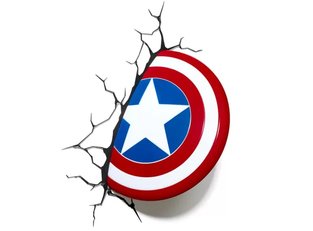 MARVEL AVENGERS LED LAMP-CAPTAIN AMERICA IRON MAN ROOM DECOR