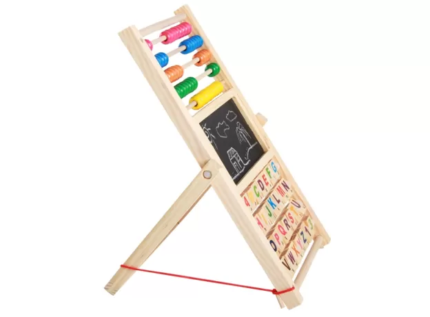 MULTIFUNCTION ABACUS LEARNING STAND WOODEN MONTESSORI TOYS COUNTING COGNITION BOARD EARLY EDUCATIONAL MATH TOY