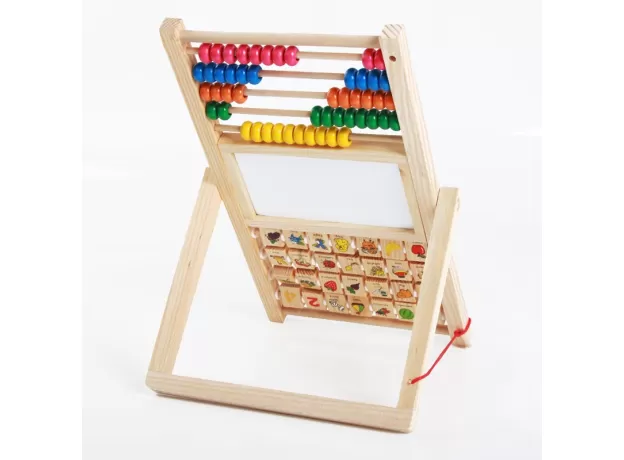 MULTIFUNCTION ABACUS LEARNING STAND WOODEN MONTESSORI TOYS COUNTING COGNITION BOARD EARLY EDUCATIONAL MATH TOY