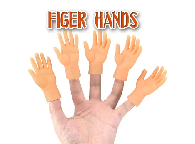 2 PCS/SET SCREEPY HALLOWEEN MINI FINGER HANDS TINY LEFT RIGHT HAND FOR GAME PARTY