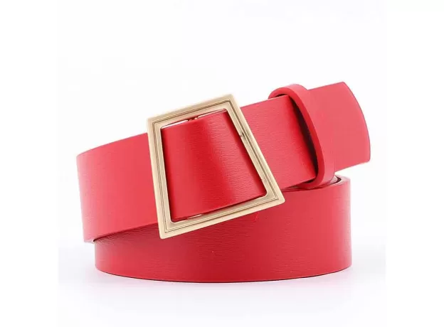 NEW WOMEN'S NEEDLE-FREE BELT WILD FASHION JEANS