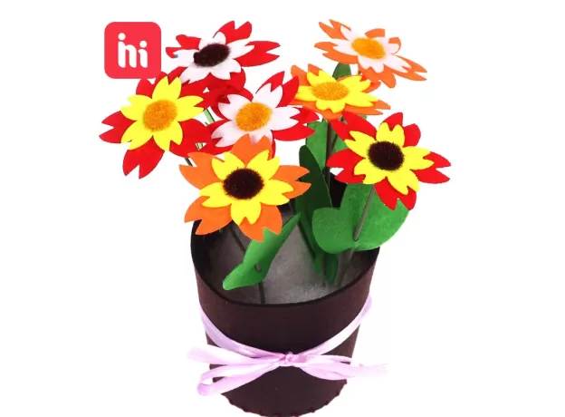 TOYS FOR CHILDREN CRAFTS KIDS DIY FLOWER POT POTTED PLANT KINDERGARTEN LEARNING EDUCATION TOYS