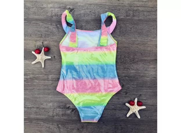 UNICORN CHILDREN SWIMWEAR RAINBOW PRINT GIRLS ONE PIECE CHILDREN SWIMSUITS GIRLS