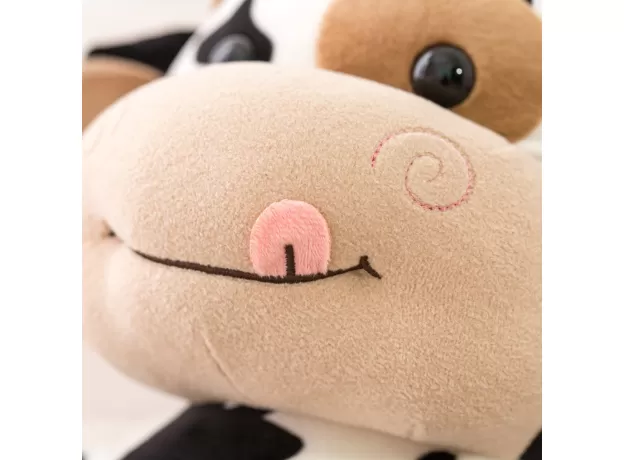PLUSH COW TOY – CUTE CATTLE SOFT STUFFED ANIMAL DOLL FOR KIDS