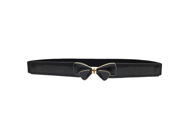 BOW BELT CUMMERBUNDS WITH BUCKLE BELTS THIN ELASTIC CUMMERBUND FOR DRESS PANTS