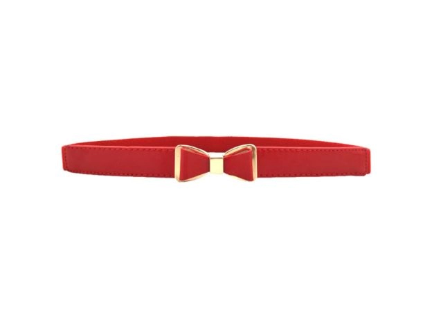 BOW BELT CUMMERBUNDS WITH BUCKLE BELTS THIN ELASTIC CUMMERBUND FOR DRESS PANTS