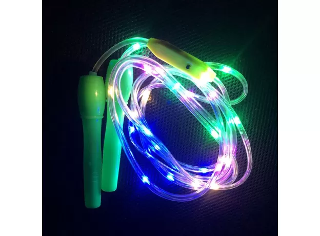 CHILDREN'S SPORTS HEALTH FITNESS GLOWING SKIPPING ROPE KIDS GAMES  OUTDOOR GAMES  TOYS FOR CHILDREN