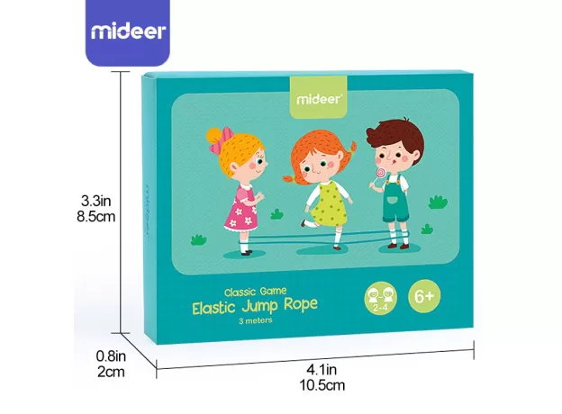 CLASSIC KIDS OUTDOOR JUMP GAME ELASTIC RUBBER JUMP ROPE TOYS FOR CHILDREN OUTSIDE PARTY SPORT FAMILY