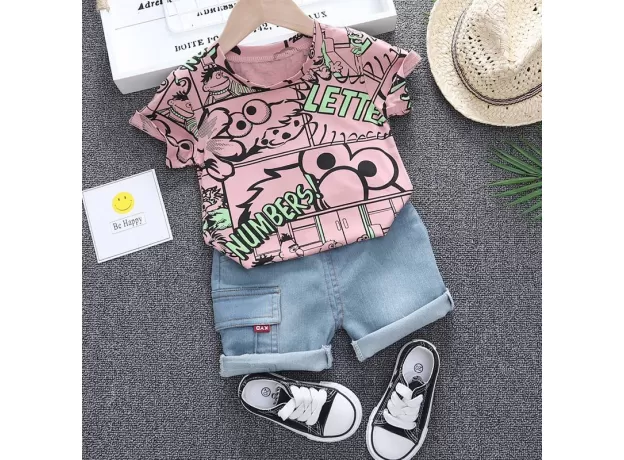SUMMER BABY BOYS GIRLS CLOTHES FASHION COTTON INFANT SPORTS SUIT FOR BOY