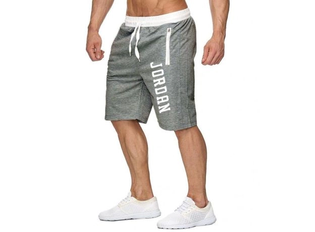 MEN LEISURE MEN KNEE LENGTH SHORTS COLOR PATCHWORK JOGGERS SHORT SWEATPANTS TROUSERS MEN BERMUDA SHORTS