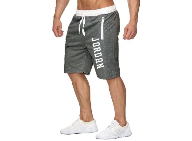 MEN LEISURE MEN KNEE LENGTH SHORTS COLOR PATCHWORK JOGGERS SHORT SWEATPANTS TROUSERS MEN BERMUDA SHORTS