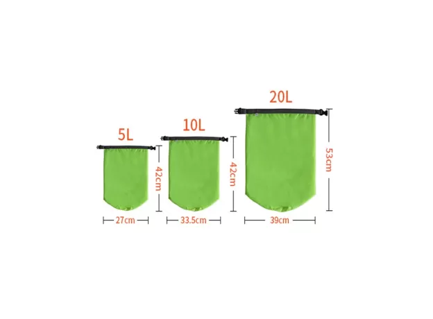10L 20L WATERPROOF DRY BAG PACK SACK SWIMMING RAFTING KAYAKING RIVER TREKKING FLOATING SAILING