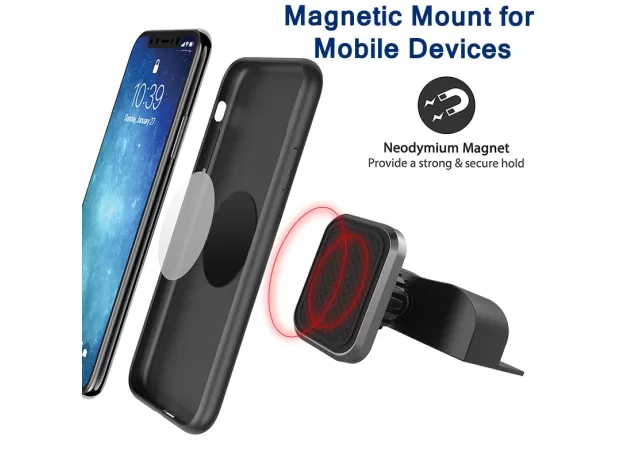 FIMILEF MAGNETIC CAR PHONE HOLDER FOR IPHONE XS X CD SLOT AIR VENT PHONE MOUNT HOLDER