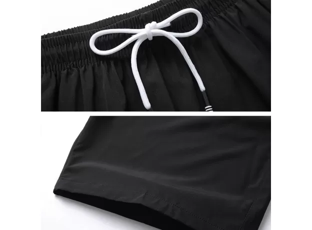 SUMMER SHORTS MEN FAST DRY SPORTS SHORTS PLUS SIZE MALE SHORT PANT BEACHWEAR BREATHABLE ELASTIC WAIST