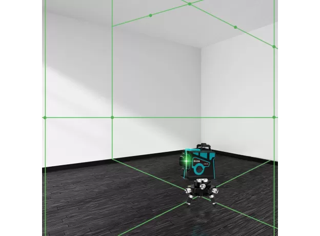 LASER LEVEL 12 LINES 3D SELF-LEVELING 360 HORIZONTAL AND VERTICAL CROSS SUPER POWERFUL GREEN LASER BEAM LINE