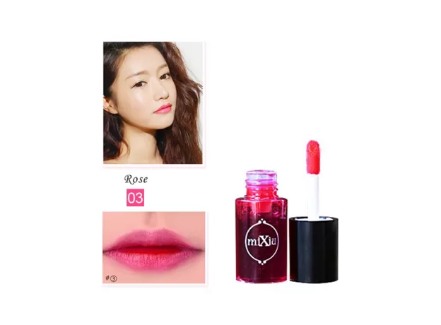 MIXIU LIQUID BLUSH WATER LIP GLOSS LIP LIQUID BLUSH / BLUSH RED DYED LIP GLOSS LIPSTICK