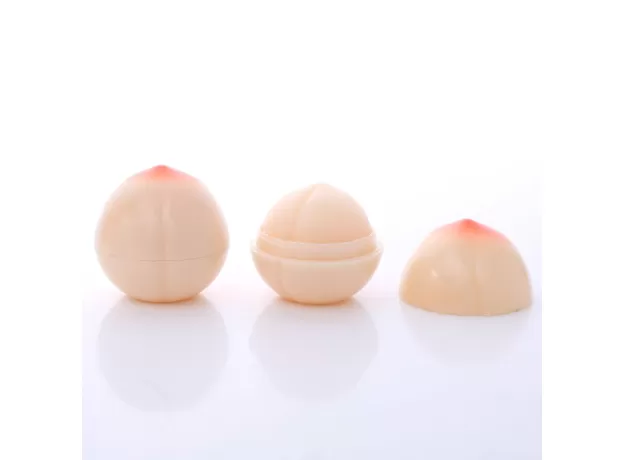 NEW MOISTURIZER SWEET CUTE PEACH SHAPE NUTRITIOUS MAKEUP LIPBALM LONG LASTING LIP