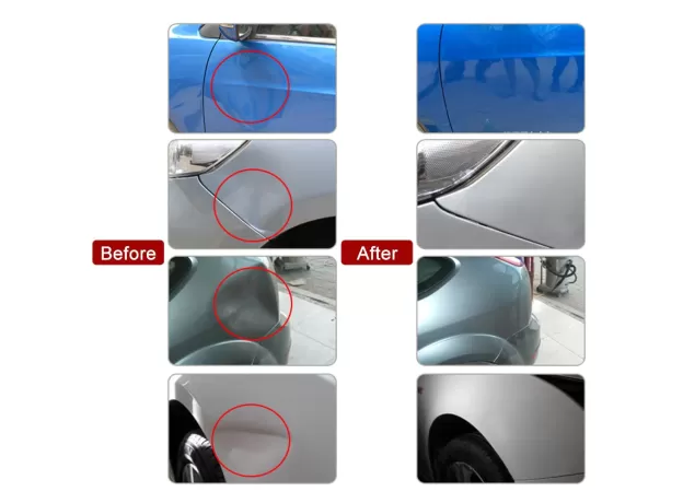 PDR TOOLS PAINTLESS DENT REPAIR TOOLS DENT REPAIR KIT CAR DENT PULLER WITH GLUE PULLER TABS REMOVAL KITS