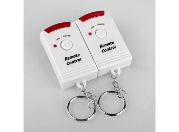 2 REMOTE CONTROLLER WIRELESS HOME SECURITY PIR ALERT INFRARED SENSOR