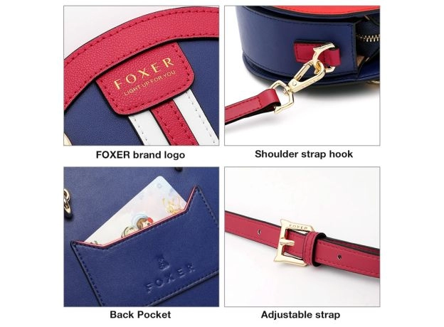 ROUND CROSSBODY BAG FEMALE SMALL ENGLAND STYLE CIRCULAR HANDBAG LADY SHOULDER BAG GIFT FOR GIRL