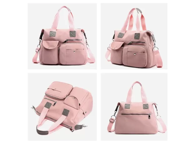 BAG FOR WOMEN BAG SOLID COLOR TRAVEL HANDBAG LADY BIG SHOULDER BAG