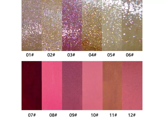 DIAMOND SHINING GLITTER LIP GLOSS TINT LONG LASTING WATERPROOF SHIMMER LIQUID VELVET LIPSTICK