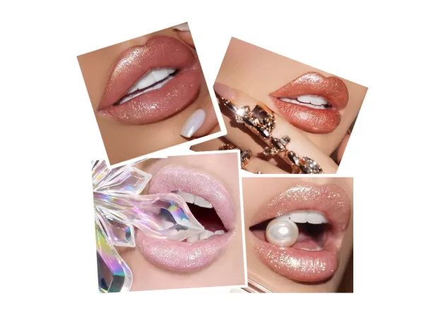 DIAMOND SHINING GLITTER LIP GLOSS TINT LONG LASTING WATERPROOF SHIMMER LIQUID VELVET LIPSTICK