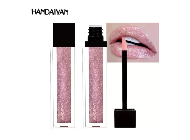 DIAMOND SHINING GLITTER LIP GLOSS TINT LONG LASTING WATERPROOF SHIMMER LIQUID VELVET LIPSTICK