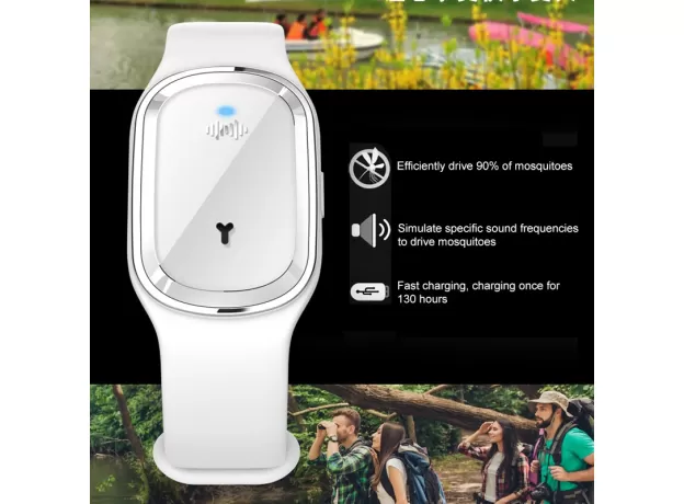 ULTRASONIC MOSQUITO KILLER WRISTBAND SUMMER MOSQUITO REPELLENT BRACELET ANTI MOSQUITO BAND