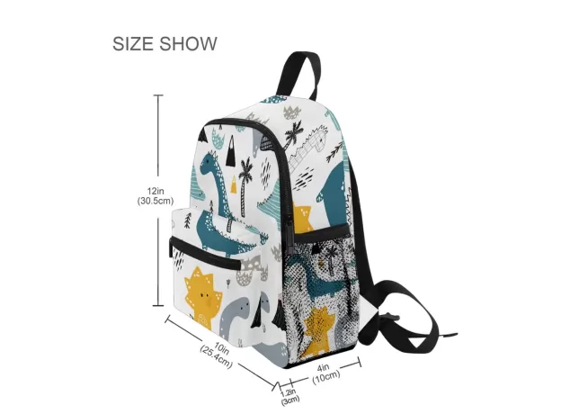 BACKPACK COMFORTABLE KIDS TODDLER SCHOOL BAGS DINO KINDERGARTEN PRESCHOOL BAG