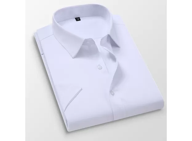 MEN'S DRESS SHIRTS CASUAL SHORT SLEEVE HOT FASHION WHITE BLACK BLUE RED PINK SLIM TREND BUSINESS