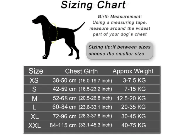 DOG HARNESS NO PULL REFLECTIVE ADJUSTABLE DOG HARNESS VEST FOR SMALL LARGE DOGS