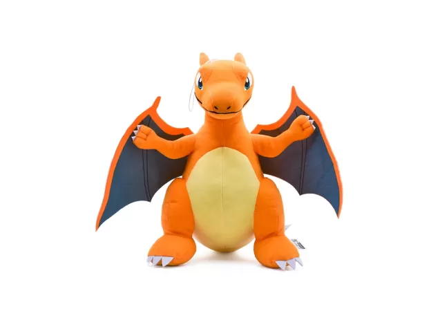 33CM ANIME CHARIZARD PLUSH DOLLS MEGA EVOLUTION X CHARIZARD SOFT STUFFED ANIMALS PLUSH